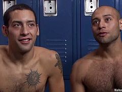 Share this with your friends! Two gay dudes fight with each other till one of them gets extremely fucked and his ass gets smashed hard. But he loves it!