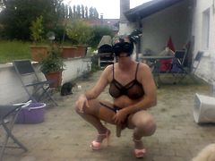 on the garden