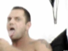 Nacho Vidal gives sultry Kortney Kanes deadeye a try in steamy hardcore action before cock sucking