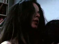 Hot tempered dude fucks his kinky wife missionary style. He pleases her tasty looking body and makes her orgasm.