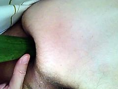 Anal Cucumber Fun