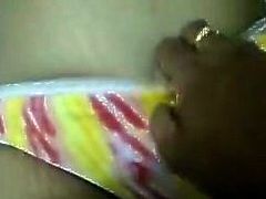 Spoiled amateur chick lets the cameraman feel up her boobs. Then, he slips down her knickers exposing hairy snatch for camera. Kinky desi plays with bearded clam in naughty homemade video.