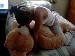 me and my teddy bear