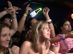 Check out this great scene where these sexy ladies have fun clubbing and teasing you where the great bodies.