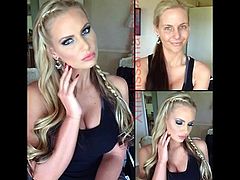 44 Porn Stars Before and After Their Makeup