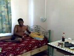 Horny ad attractive bitch with nice body and awesome tits gets her dripping clit and mouth fucked on the bed. Have a look in steamy The Indian Porn sex clip.