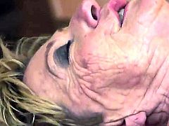 Hardcore and crazy action with a horny and old slut named Malya and her young fucker