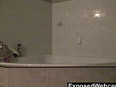 Peaches is a horny mom and she loves to show herself on the webcam. Watch her stroking her pussy in the shower making herself cum and teasing all of her fans.