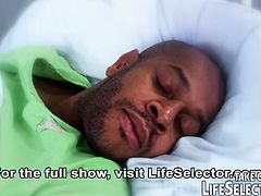 Life Selector brings you a hell of a free porn video where you can see how the sensual brunette superstar Aletta Ocean wants to be fucked deep and hard into heaven by a black stud.