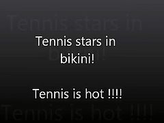 Tennis Stars in bikinis