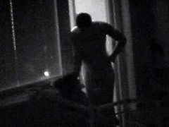 Caught Neigbors orgy at the balcony spycam