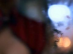 Sensual light haired chick loves french kissing with her busty girlfriend. Then bitch gets her shaved pussy fingered while giving her lover passionate blowjob.