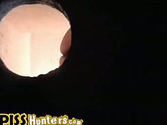 A voyeur put a spy cam inside a toilet bowl, which filmed a few hairy girls pissing. The pee jet and their pussies can be seen in this great amateur video.