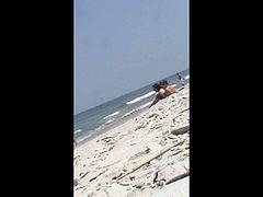 candid running playful beach teen tit and ass voyeur