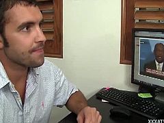 XXX At Work brings you a hell of a free porn video where you can see how the ravishing brunette Rilynn gets fucked at the office while assuming very naughty poses.