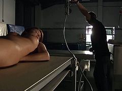 Subspace Land brings you a hell of a free porn video where you can see how this curvy brunette slave gets tied before sucking cock by her horny and evil master.
