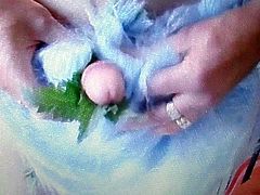 Stinging nettle and mohair masturbation 2