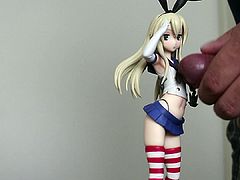 Shimakaze SOF Figure Bukkake