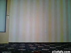 Sweet looking amateur chick spreads her legs wide open and insets sex toy in her pinkish slit. Click here and enjoy watching solo masturbating girl for free.
