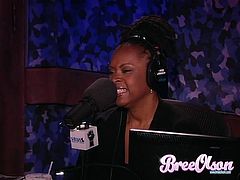 Gorgeous pornstar Bree Olson and her sexy friend get touchy while they give a radio interview and start rubbing their perfect tits.