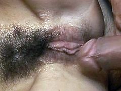 Fuck my wifes hairy pussy