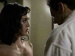 Lizzy Caplan tits and ass in sex scenes