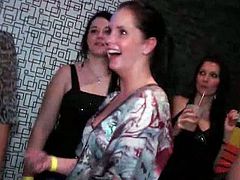 Party Hardcore brings you a hell of a free porn video where you can see how these sensual and horny belles enjoy a wild sex party while assuming very naughty poses.