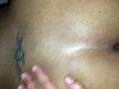 Creamy Panamanian pussy with phat ass