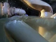 Ashley fires Strong deary in the aquarium do sextoy penetrate