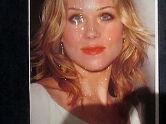 Christina Applegate cum tribute 2