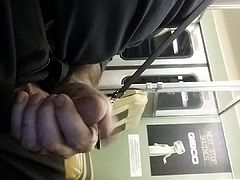 Jerking off on the train