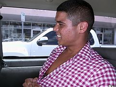 Check out this gay scene where these horny cock thirsty fellas fuck one another in the backseat of a van as you hear them moan.