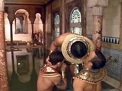 In einem aegyptischen Badehaus