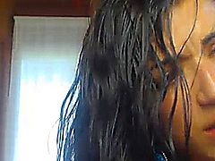 Watch this hot Brazilian stroke her tight wet pussy in front of the cam and masturbate till she reaches orgasm!