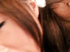 Ultra hot honey Akiho Yoshizawa gives it to hot man and makes him unload