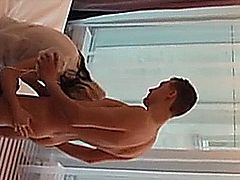 Homemade video tape Swinger wife shared with young man