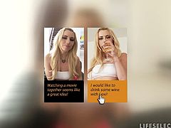 Enchanting blonde fucked in hot POV.Your mission will be successful if you can seduce his beautiful daughter and spy his secrets and there is no stopping the fun.