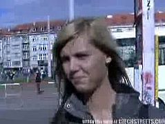 Czech newbie Ilona fucked in public. Absolutely no censorship and certainly no fiction. These are real Czech streets! Czech girls are ready to do absolutely anything for money.