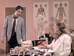 Classic Porn Scenes brings you a hell of a free porn video where you can see how this vintage blonde doctor gets banged very hard into a breathtakingly intense orgasm.