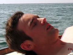 Wank This brings you a hell of a free porn video where you can see how Maxx Fitch barebacks Andrew Collins in a boat while assuming very naughty positions.