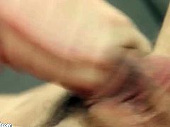 Robert May is a twink who gets horny often. His masturbation combo consists of stroking his cock and rubbing his ass hole at the same time. It works wonderful.