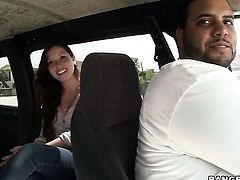 Nicole Fox with phat butt having sex fun with horny fuck buddy