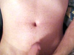 (Short) Jackin' off and jizzing on myself