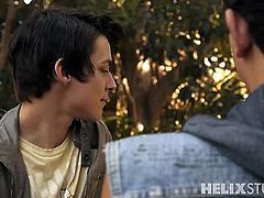 Helix Studios brings you very intense free porn video where you can see how Matthew Keading and Jamie Sanders wanna be bad while assuming very naughty positions.