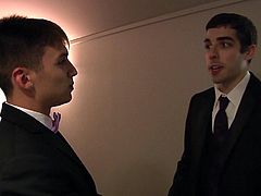 Anthony and Mike met for an official meeting. It was supposed to be business and nothing else. But when they saw each other, they knew, they had to fuck. Without wasting any time, they booked a hotel room and fucked each other very hard in the ass. Of course, after one of them had sucked the other.