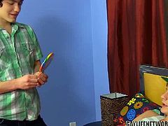 Is that a huge lollipop in your hand or your cock? Josh Bensan and Preston Andrews find out!