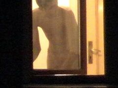 caught window neghbour twink big dick nude hot voyeur