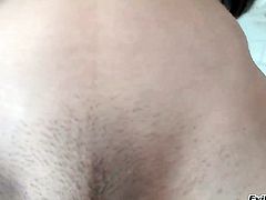 Faith Star satisfies mans sexual needs and desires and then gets covered in cum