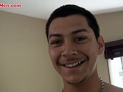Bi Latin Men brings you very intense free porn video where you can see how this Latino stud strikes his hard rod of meat and poses while getting ready to be even naughtier.