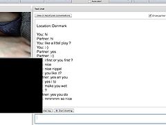 chatroulette Horny girl with nice boobs and mastobation